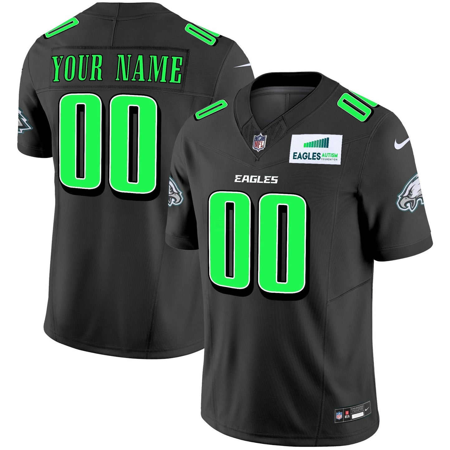 Camisa NFL Autism Foundation Patch Vapor Limited Jersey