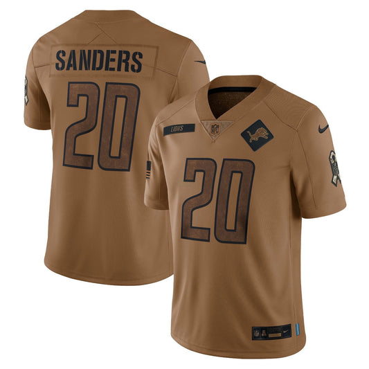 Camisa NFL Barry Sanders Detroit 2023 Salute To Service Limited Jersey - Salute To Service