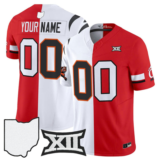 Camisa NFL Bengals x College Football’ Split Vapor Limited Jersey