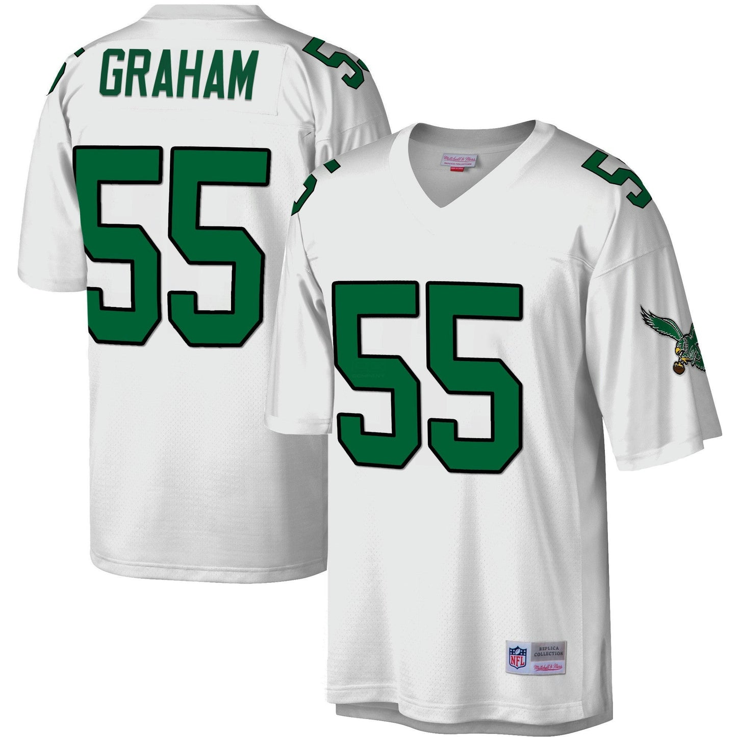 Camisa NFL Big & Tall 1990 Legacy Branca Jersey