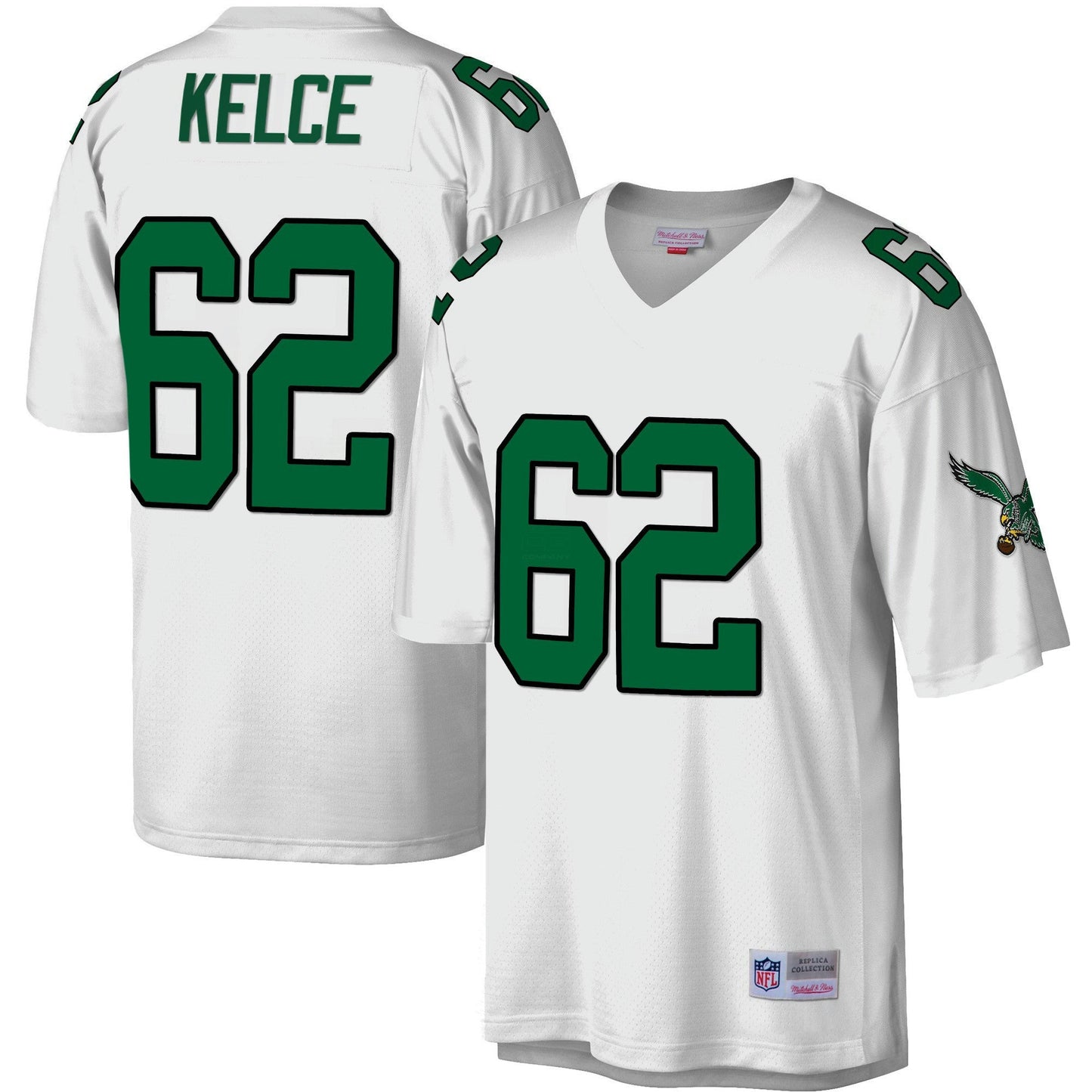 Camisa NFL Big & Tall 1990 Legacy Branca Jersey