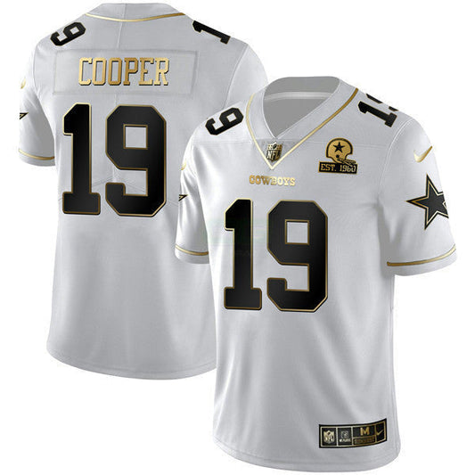 Camisa NFL Branca Dourada Est 1960 Patch