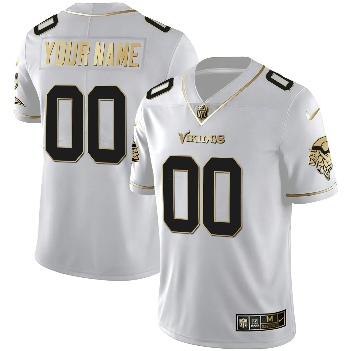 Camisa NFL Branca Dourada Jersey