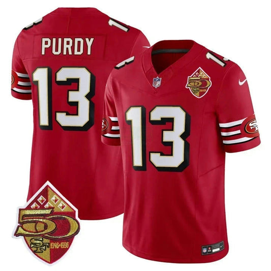 Camisa NFL Brock Purdy San Francisco 1996 Throwback Jersey - Escarlate