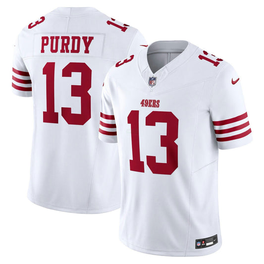 Camisa NFL Brock Purdy San Francisco Vapor F.U.S.E. Limited Jersey – Branca - Branca