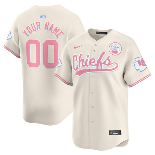 Camisa NFL Kansas City Chiefs Bubblegum Pink Vapor Premier Limited Jersey
