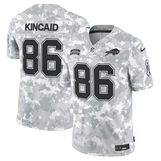 Camisa NFL Buffalo 2024 Salute to Service Vapor Limited Jersey – Arctic Camo
