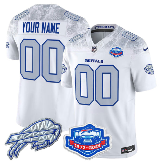 Camisa NFL Buffalo 2025 Rivalries Vapor Limited Jersey – Farewell Season Patch