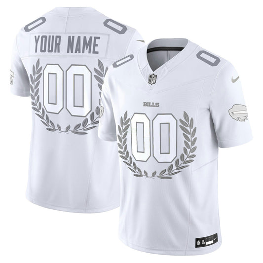 Camisa NFL Buffalo Platinum MVP Vapor Limited Jersey - Custom