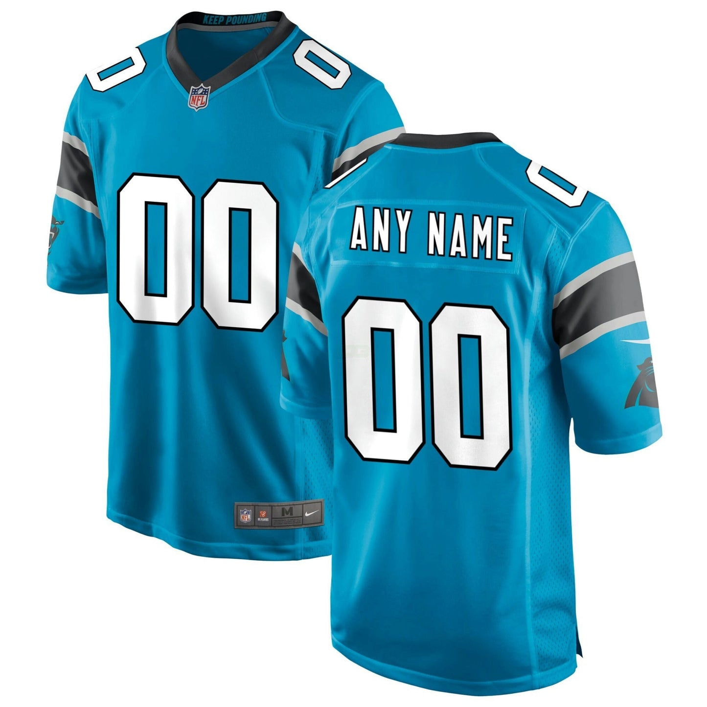 Camisa NFL Carolina Custom Name and Numbers Jersey Collection