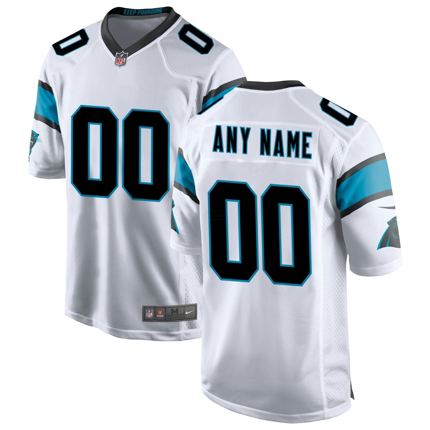 Camisa NFL Carolina Custom Name and Numbers Jersey Collection