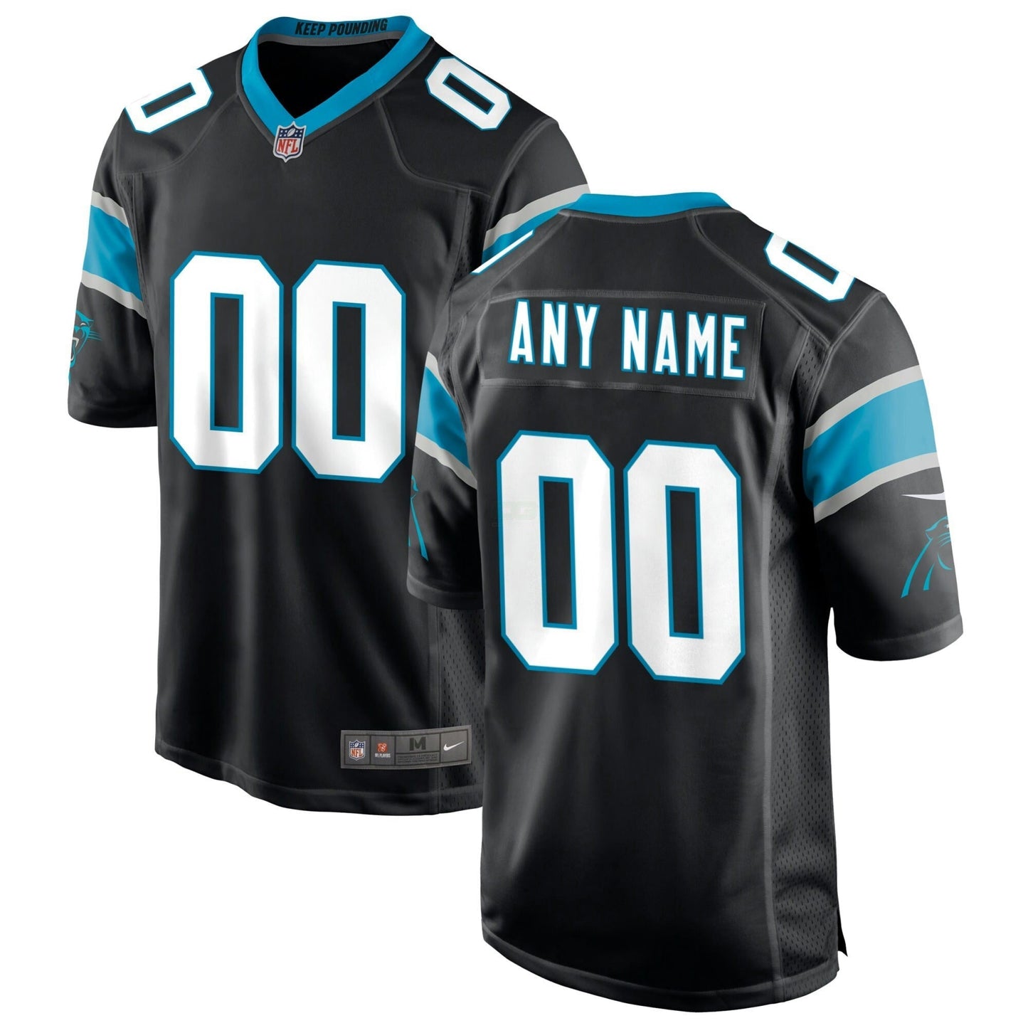 Camisa NFL Carolina Custom Name and Numbers Jersey Collection