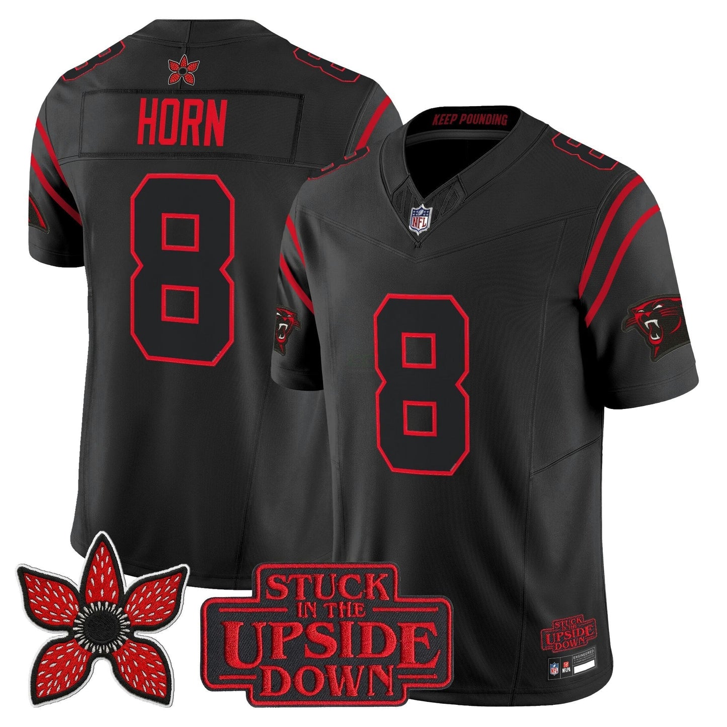 Camisa NFL Carolina ‘Stranger Things Edition’ Vapor Limited Jersey