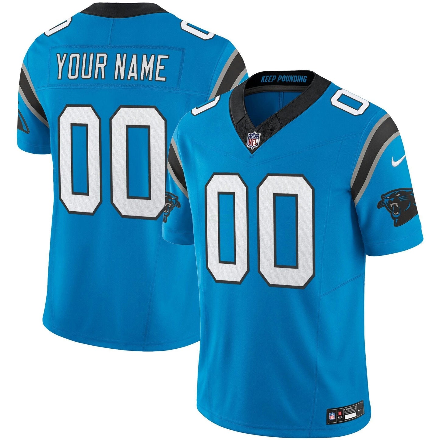 Camisa NFL Carolina Vapor Limited Cusotm Jersey