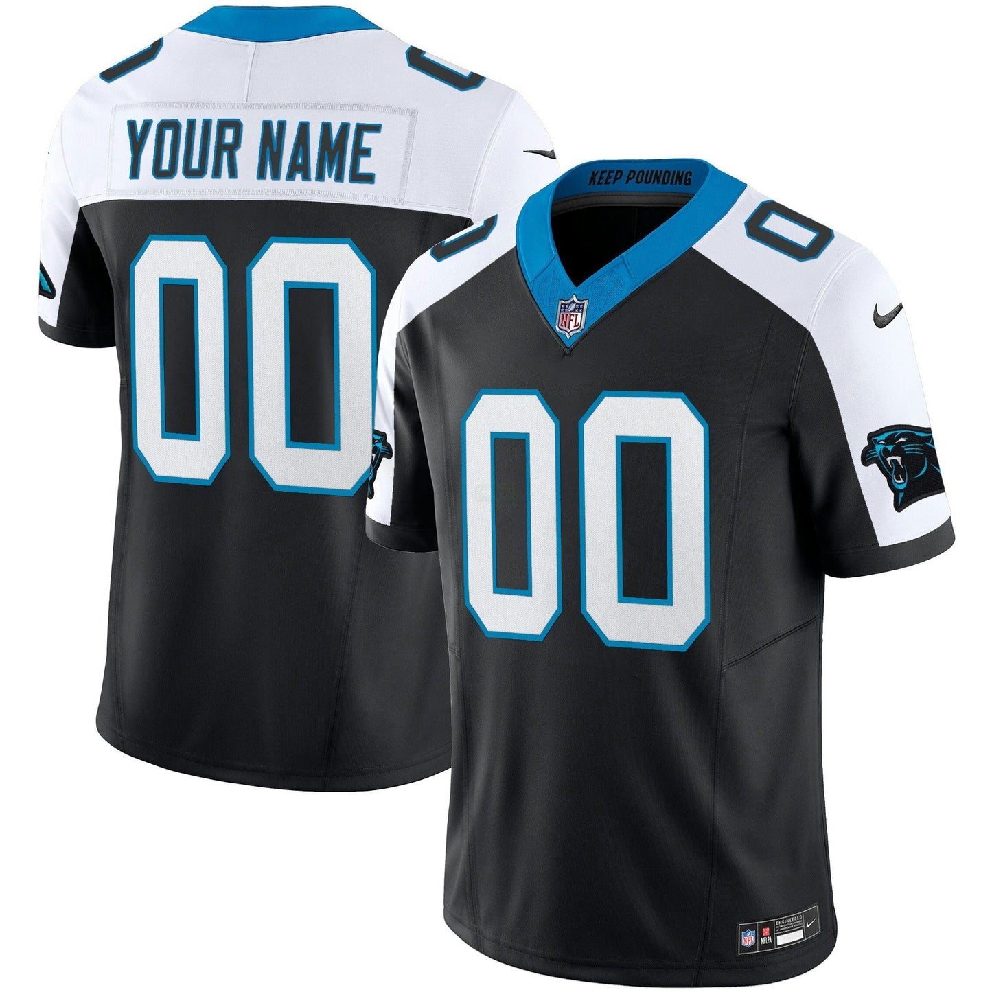 Camisa NFL Carolina Vapor Limited Cusotm Jersey