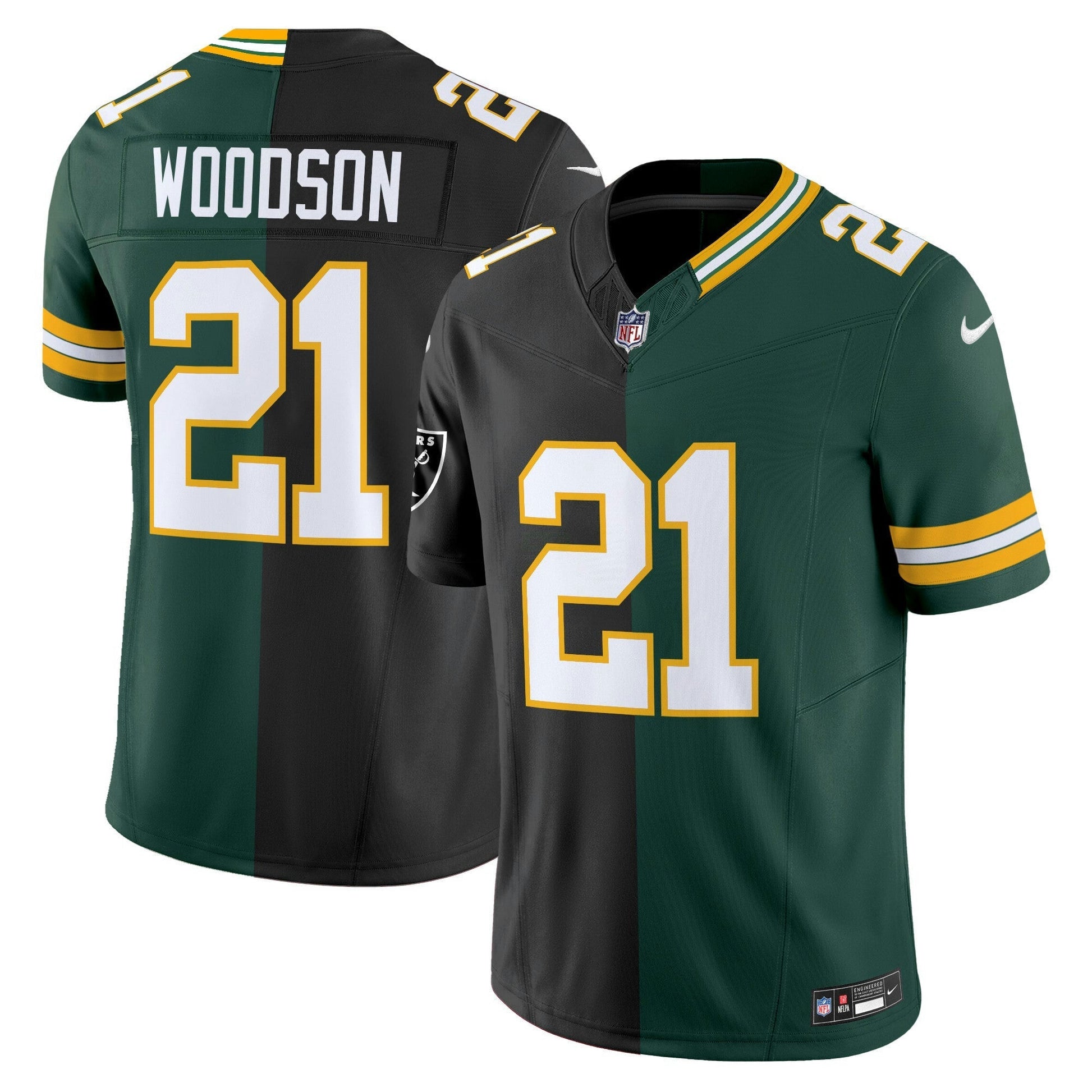 Camisa NFL Charles Woodson Split Vapor Limited Jersey - #21 Raiders