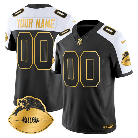 Camisa NFL Chicago Throwback Dourada Vapor Limited Jersey