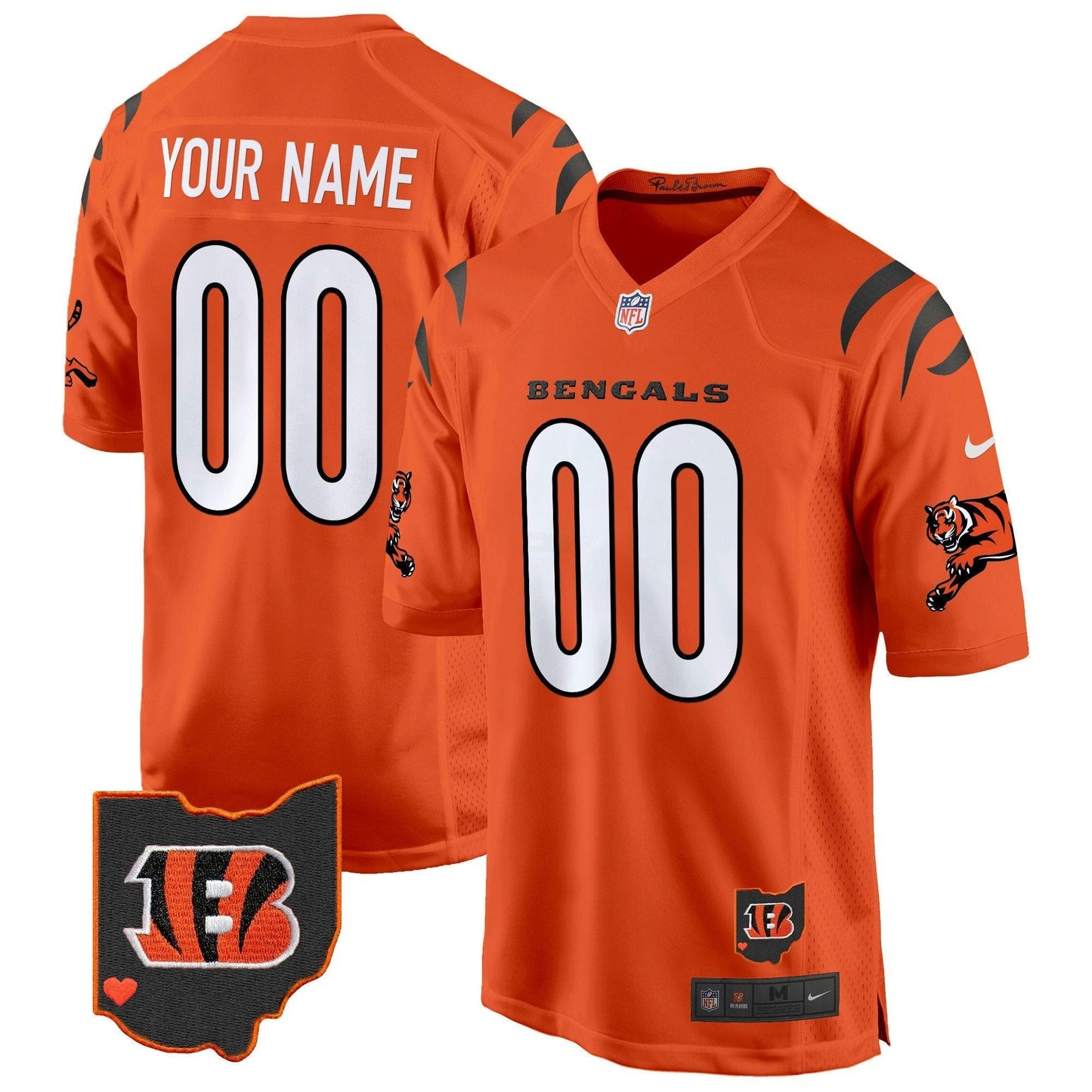 Camisa NFL Cincinnati 2024 Game Jersey
