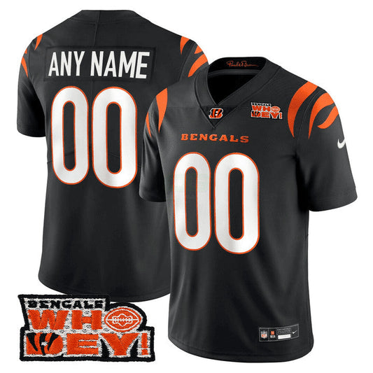 Camisa NFL Cincinnati Who Dey Patch Jersey