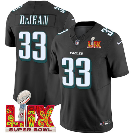 Camisa NFL Cooper DeJean Philadelphia Super Bowl LIX Jersey