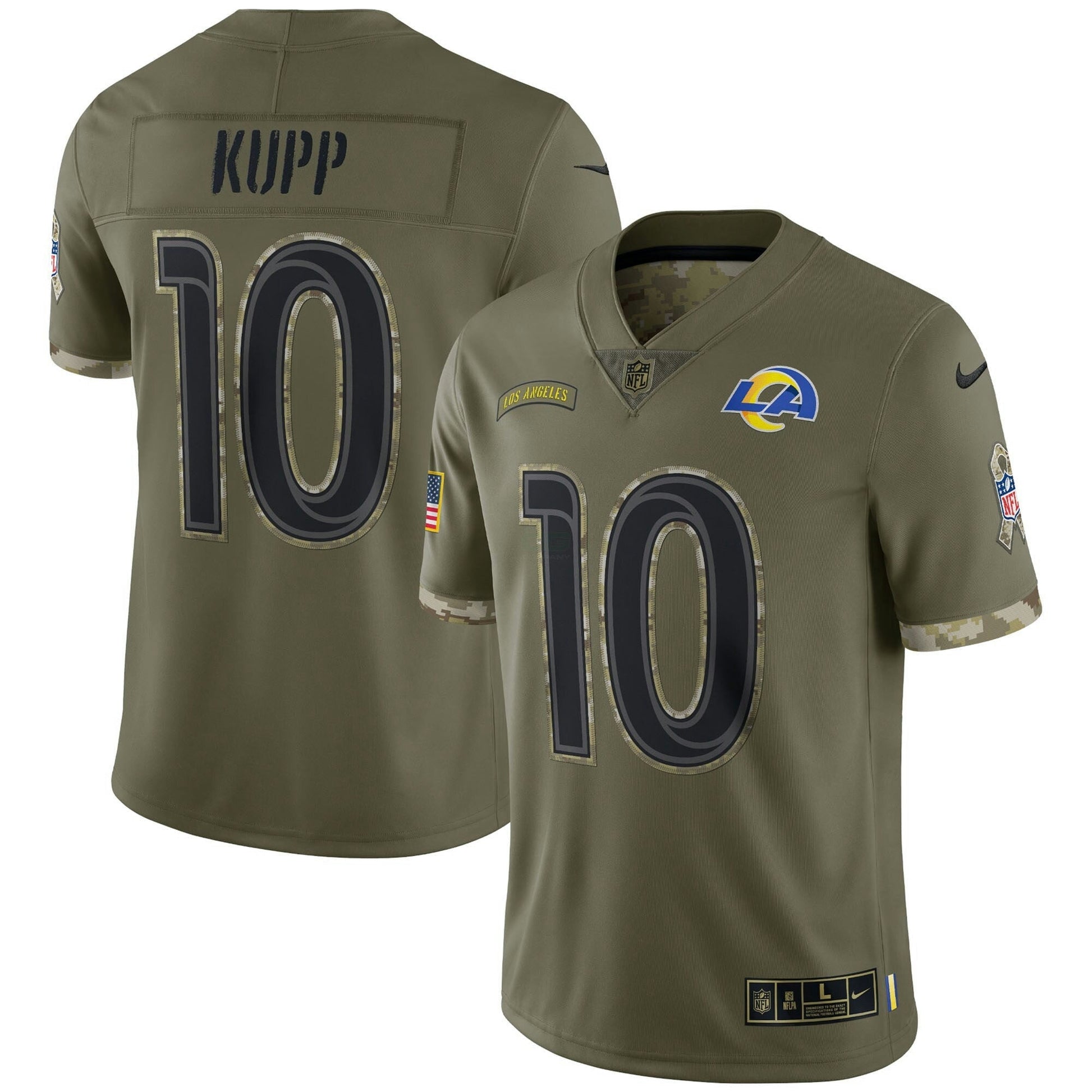 Camisa NFL Cooper Kupp Los Angeles Salute To Service Jersey - Cooper Kupp