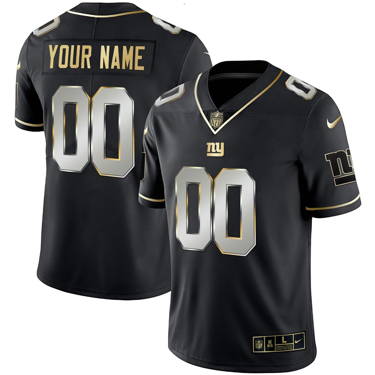Camisa NFL Custom Name and Number Vapor Jersey
