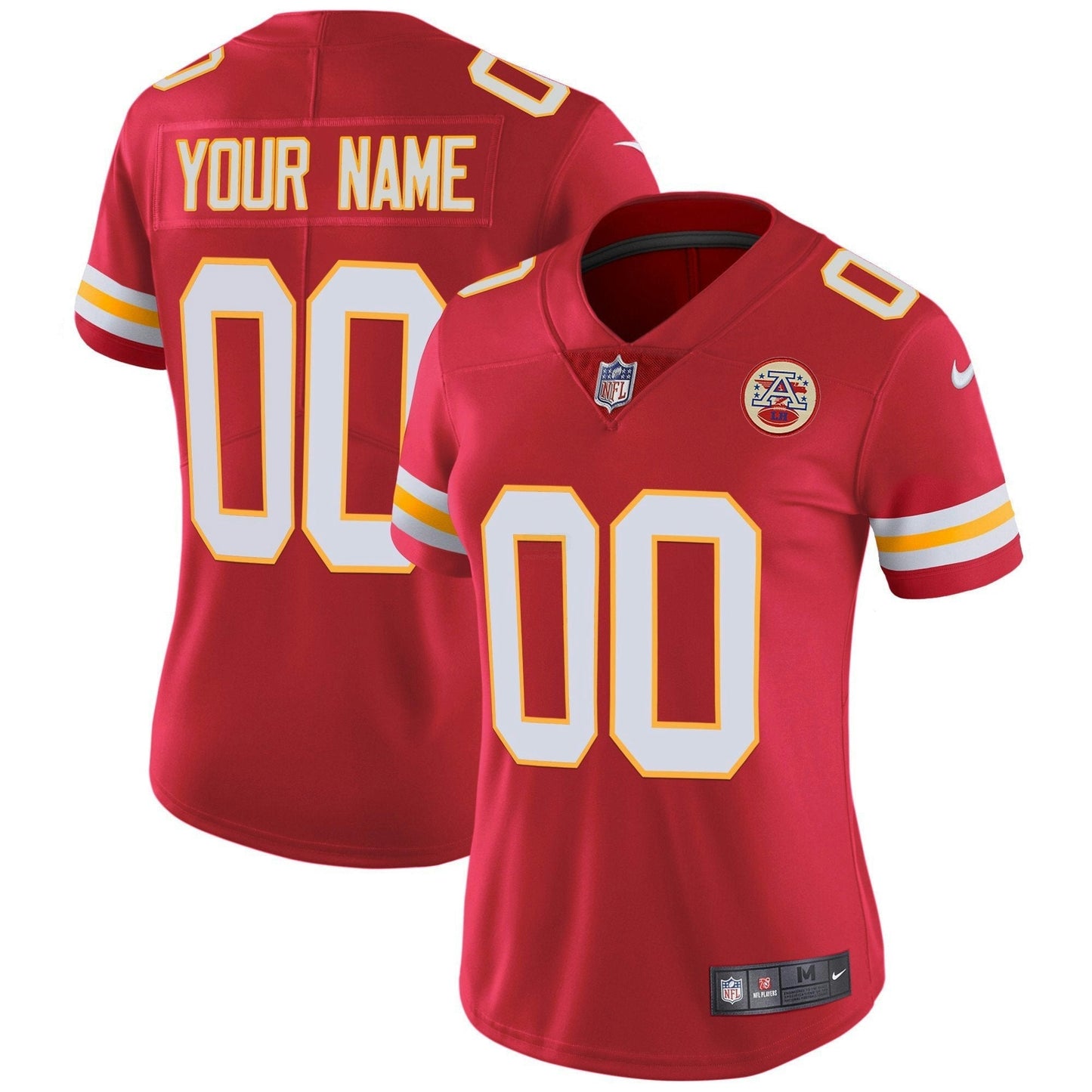 Camisa NFL Kansas City Chiefs Custom Name & Number Jersey