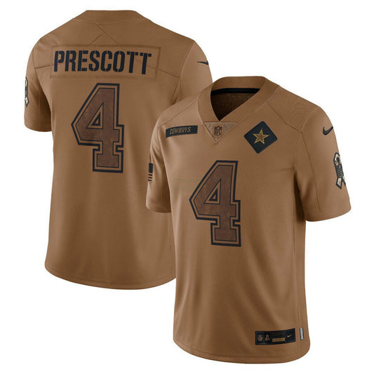 Camisa NFL Dallas 2023 Salute To Service Limited Jersey – Marrom