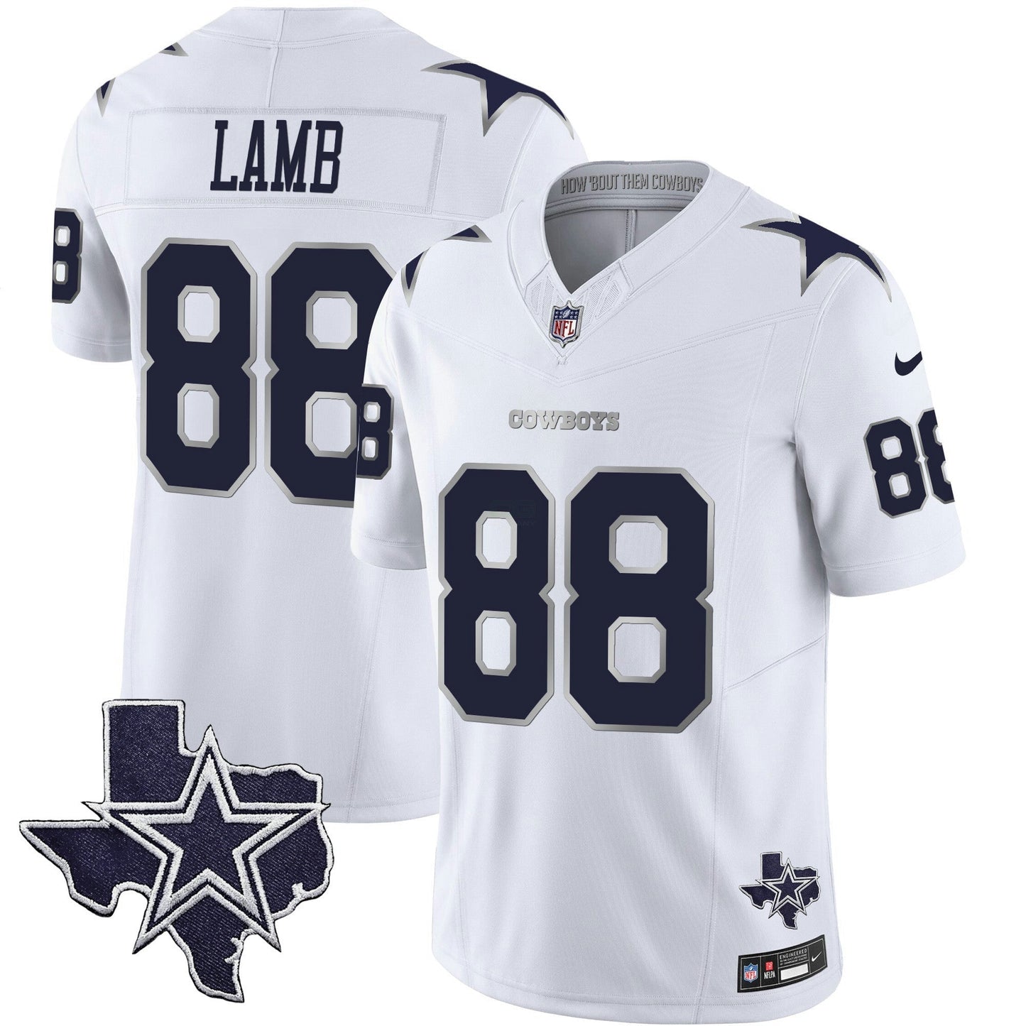 Camisa NFL Dallas 2024 Winter Warrior Vapor Limited Jersey