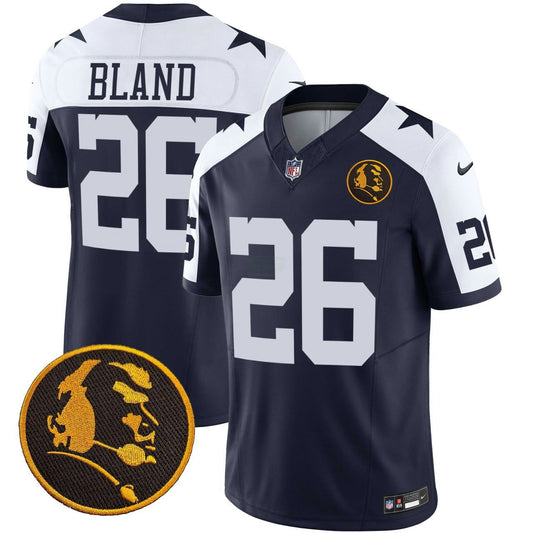 Camisa NFL Dallas DaRon Bland John Madden Patch Jersey Thanksgiving - DaRon Bland