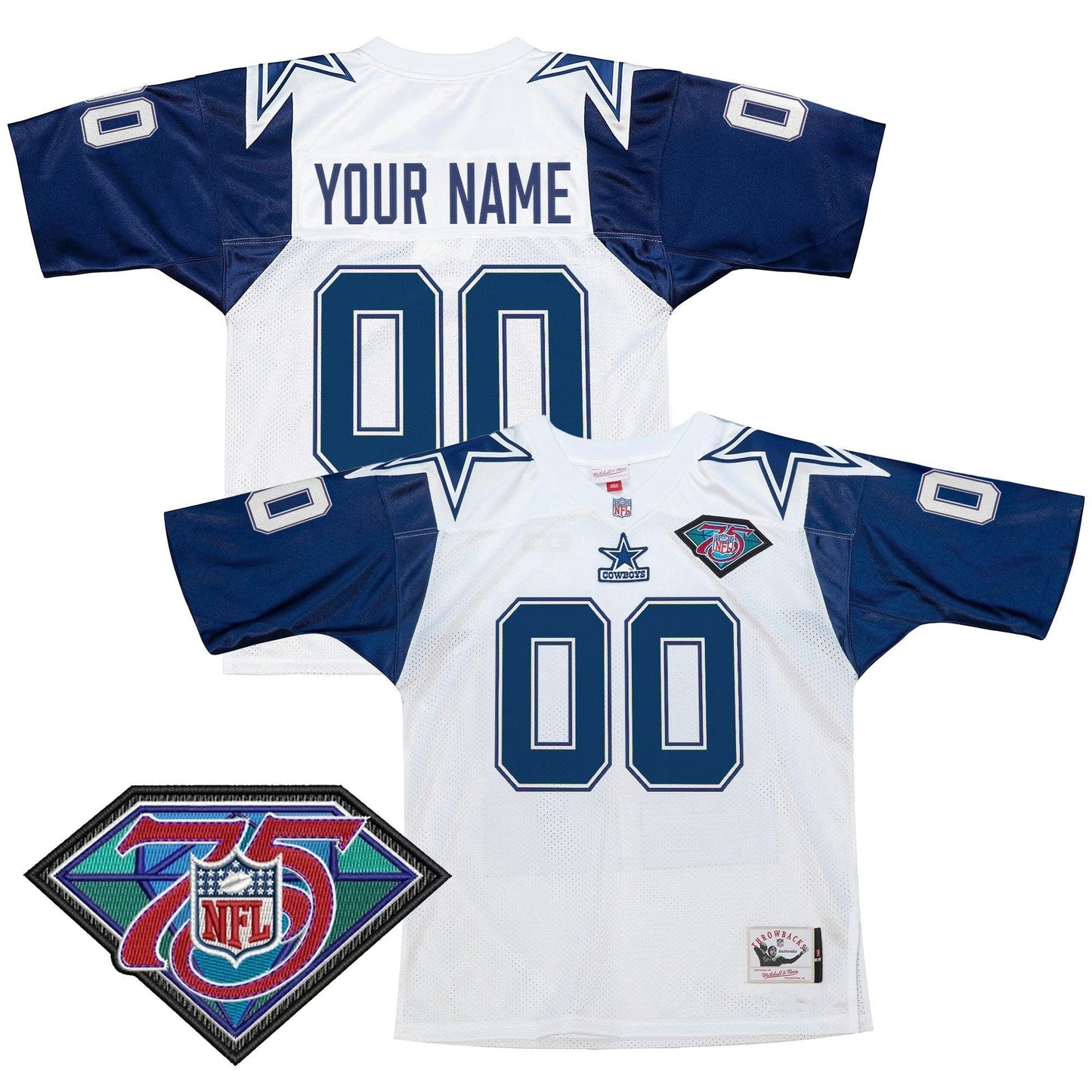 Camisa NFL Dallas Throwback Player Jersey