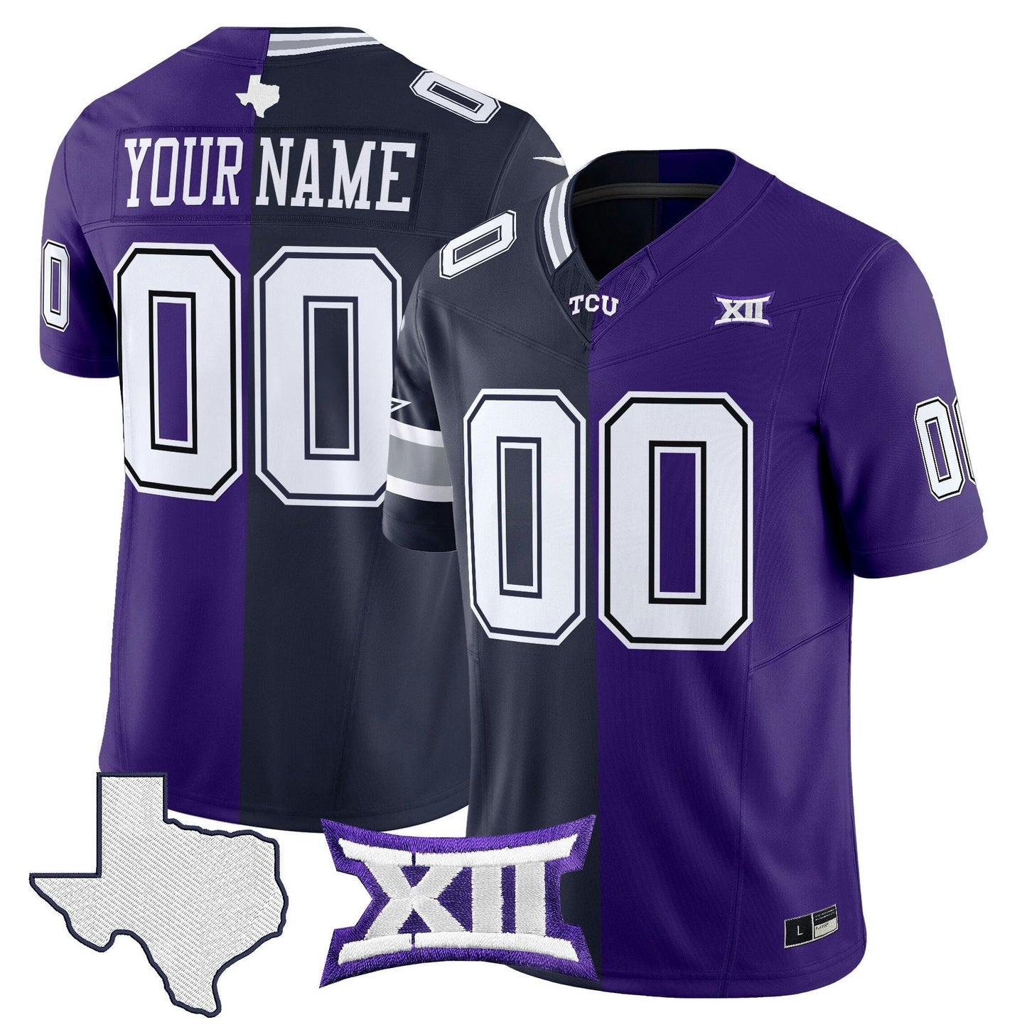Camisa NFL Dallas x College Football’ Split Vapor Limited Jersey