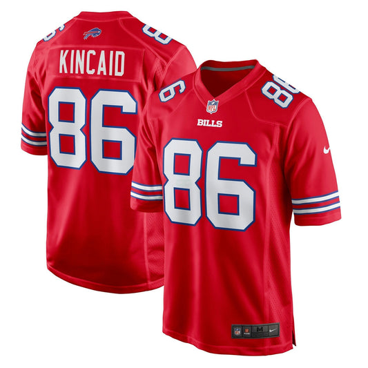 Camisa NFL Dalton Kincaid Buffalo Red Jersey - Dalton Kincaid