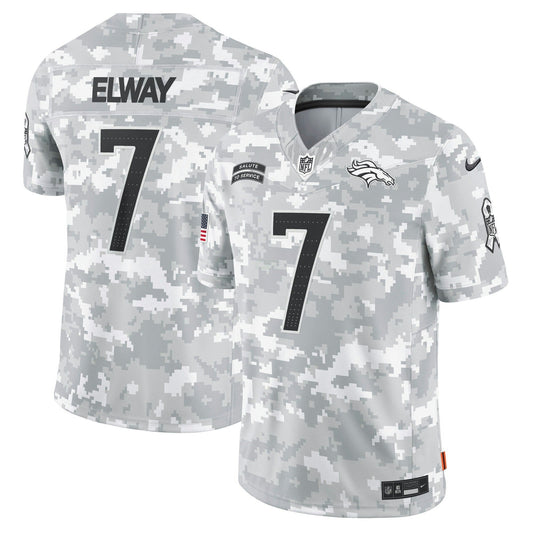 Camisa NFL Denver 2024 Salute to Service Vapor Limited Jersey – Arctic Camo