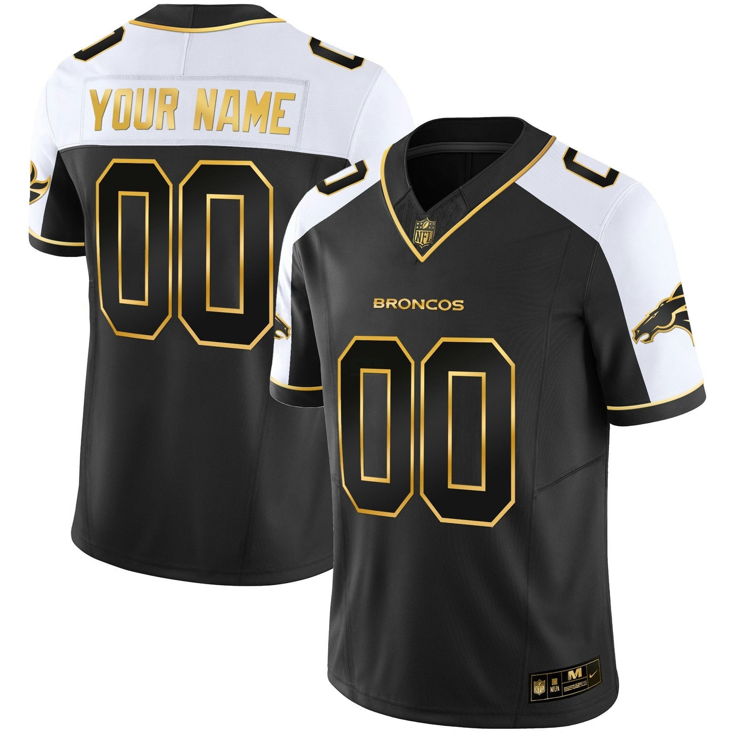 Camisa NFL Denver Gold Vapor Limited Jersey