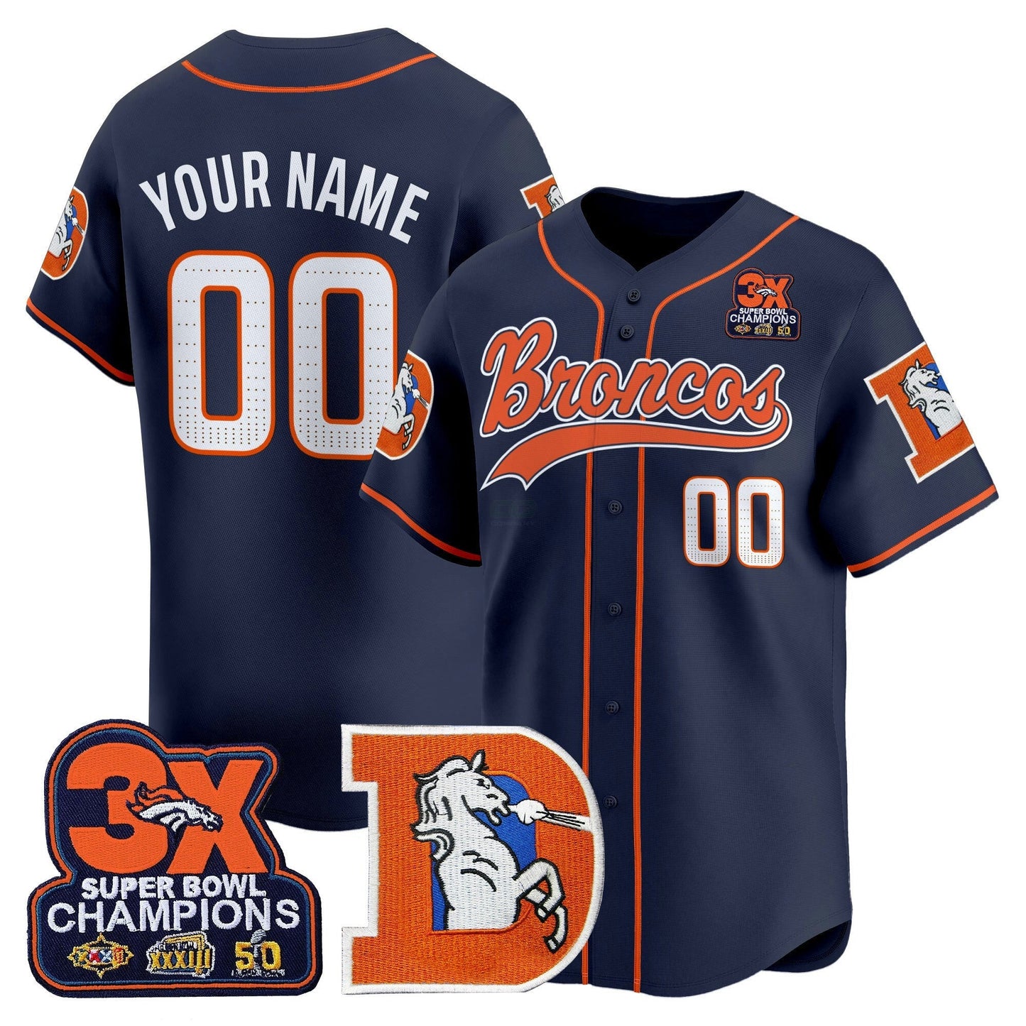 Camisa NFL Denver Throwback Vapor Jersey