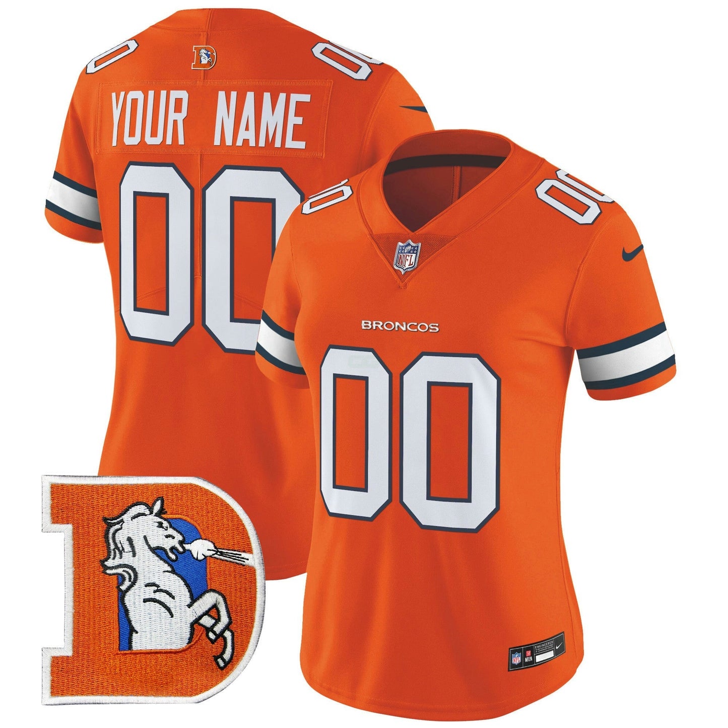 Camisa NFL Denver Throwback Vapor Limited Jersey V2