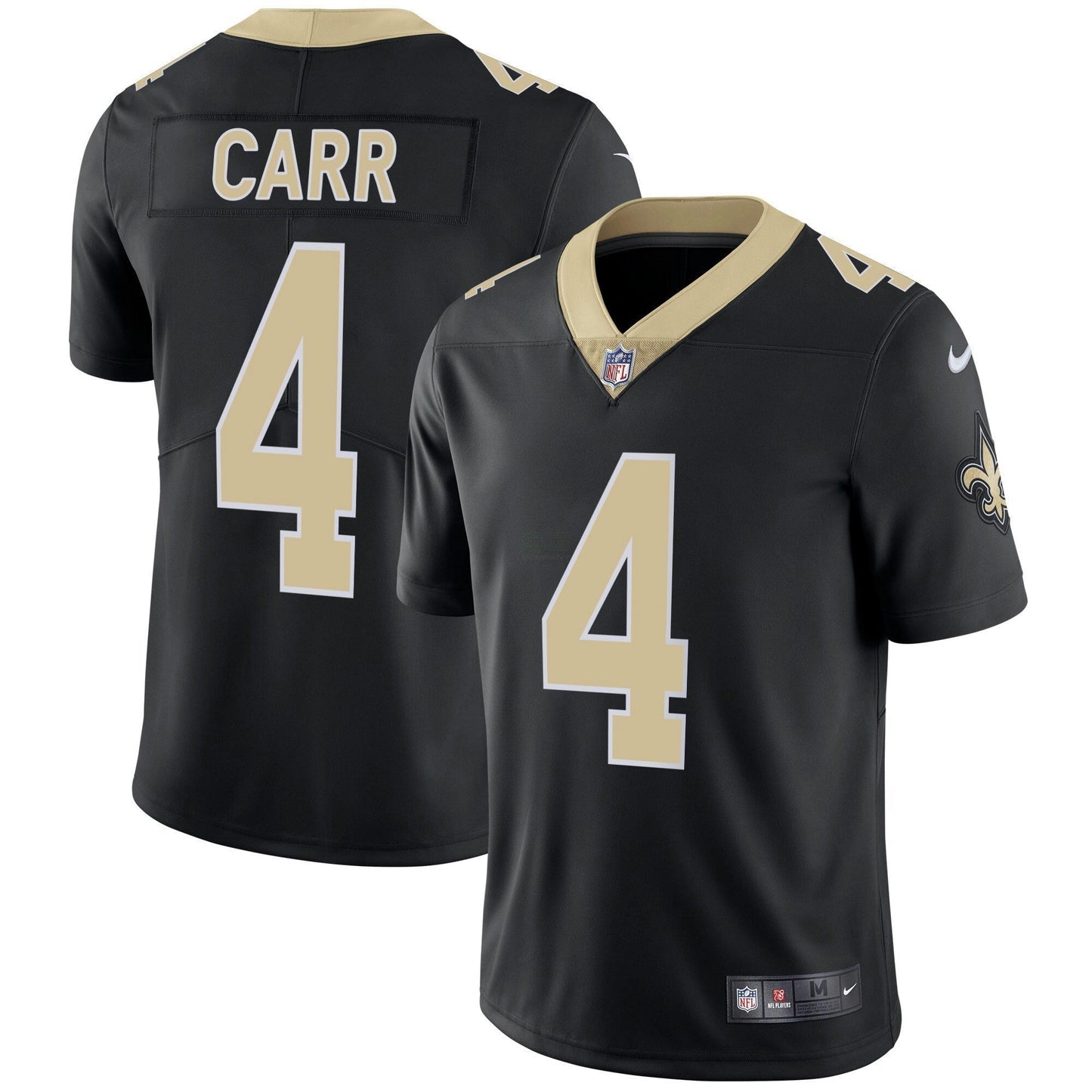 Camisa NFL Derek Carr New Orleans Jersey