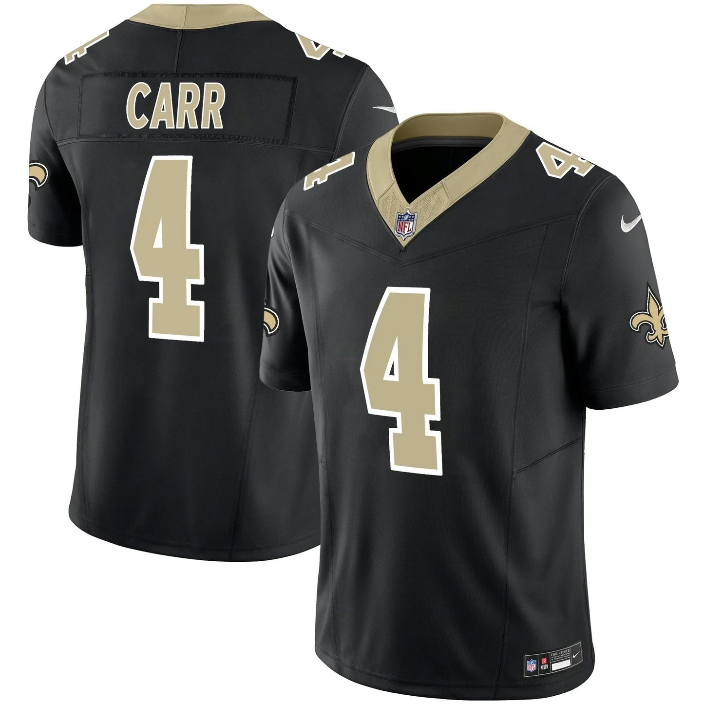 Camisa NFL Derek Carr New Orleans Vapor F.U.S.E. Limited Jersey