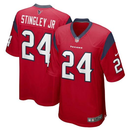 Camisa NFL Derek Stingley Jr. Houston Game Vermelha Jersey - Vermelha