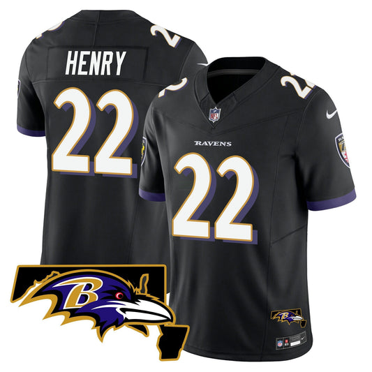 Camisa NFL Derrick Henry Maryland Patch Vapor Limited Jersey