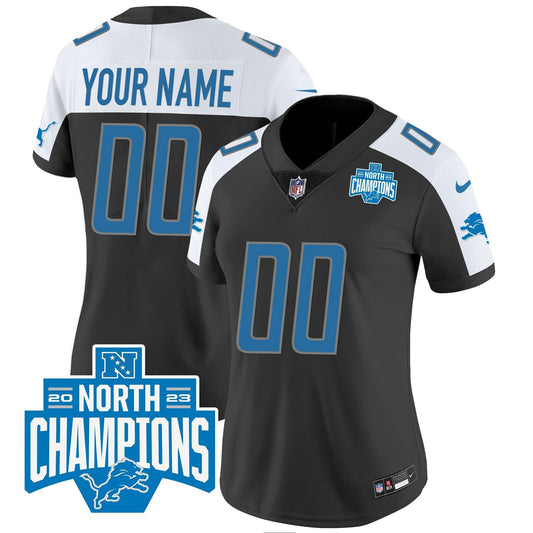 Camisa NFL Detroit 2023 NFC North Division Champions Patch Vapor Jersey