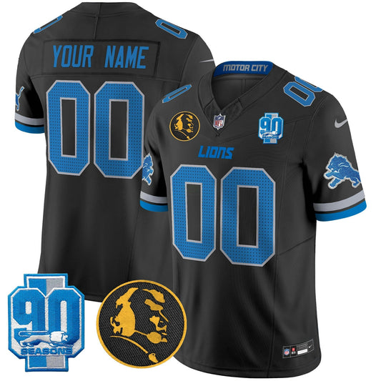 Camisa NFL Detroit 2024 90th & John Madden Patch Vapor Limited Jersey V2