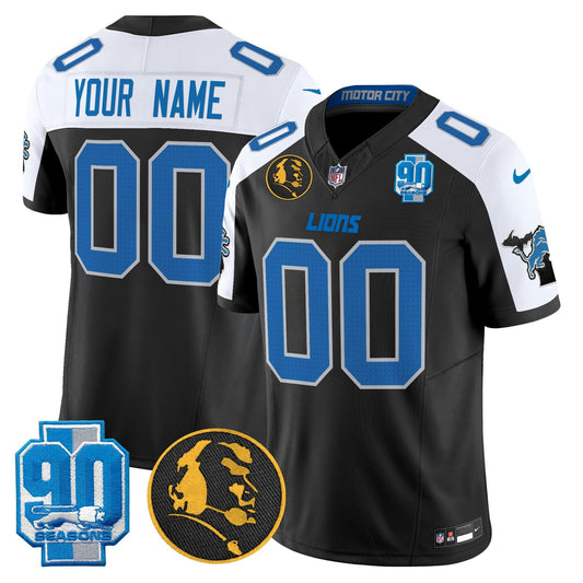 Camisa NFL Detroit 2024 90th & John Madden Patch Vapor Limited Jersey