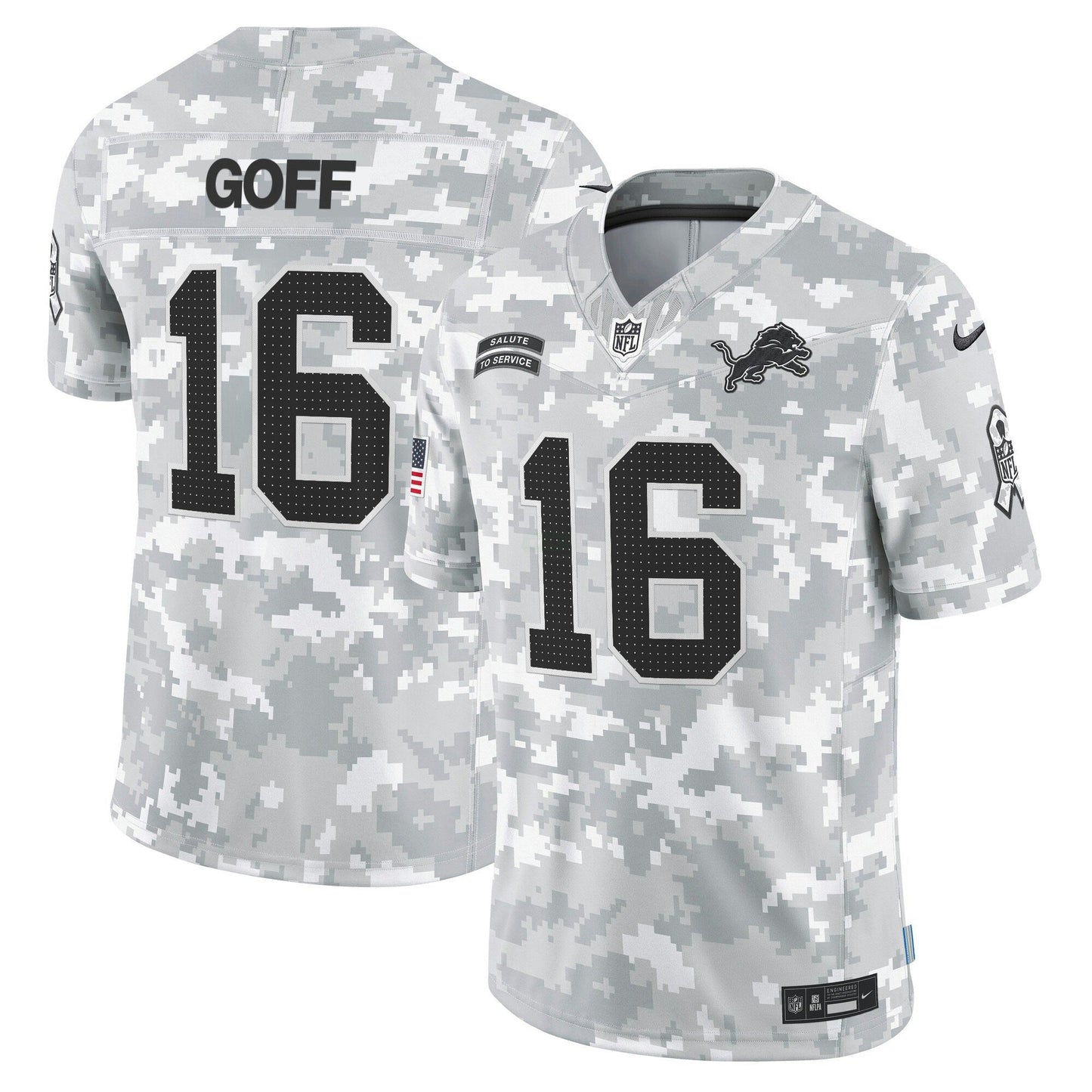 Camisa NFL Detroit 2024 Salute to Service Vapor Limited Jersey – Arctic Camo