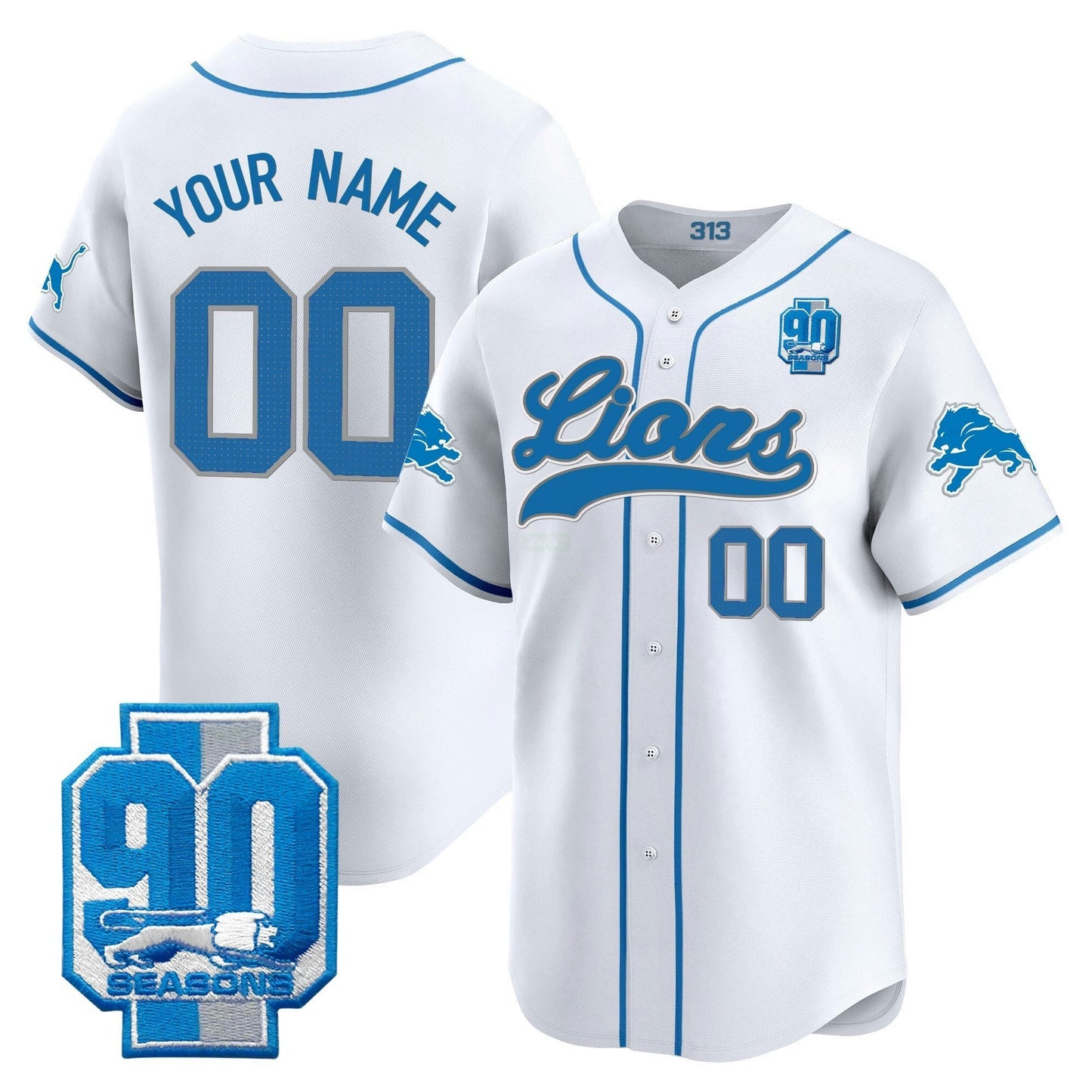 Camisa NFL Detroit 2025 Vapor Jersey