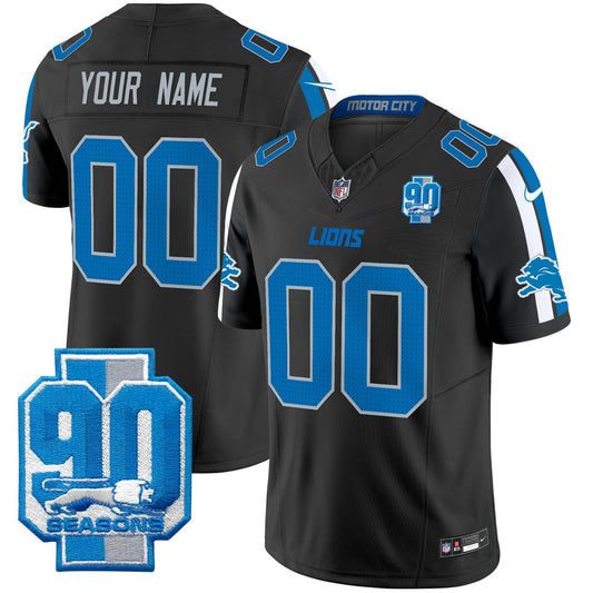 Camisa NFL Detroit 90th Year Patch Vapor Limited Jersey