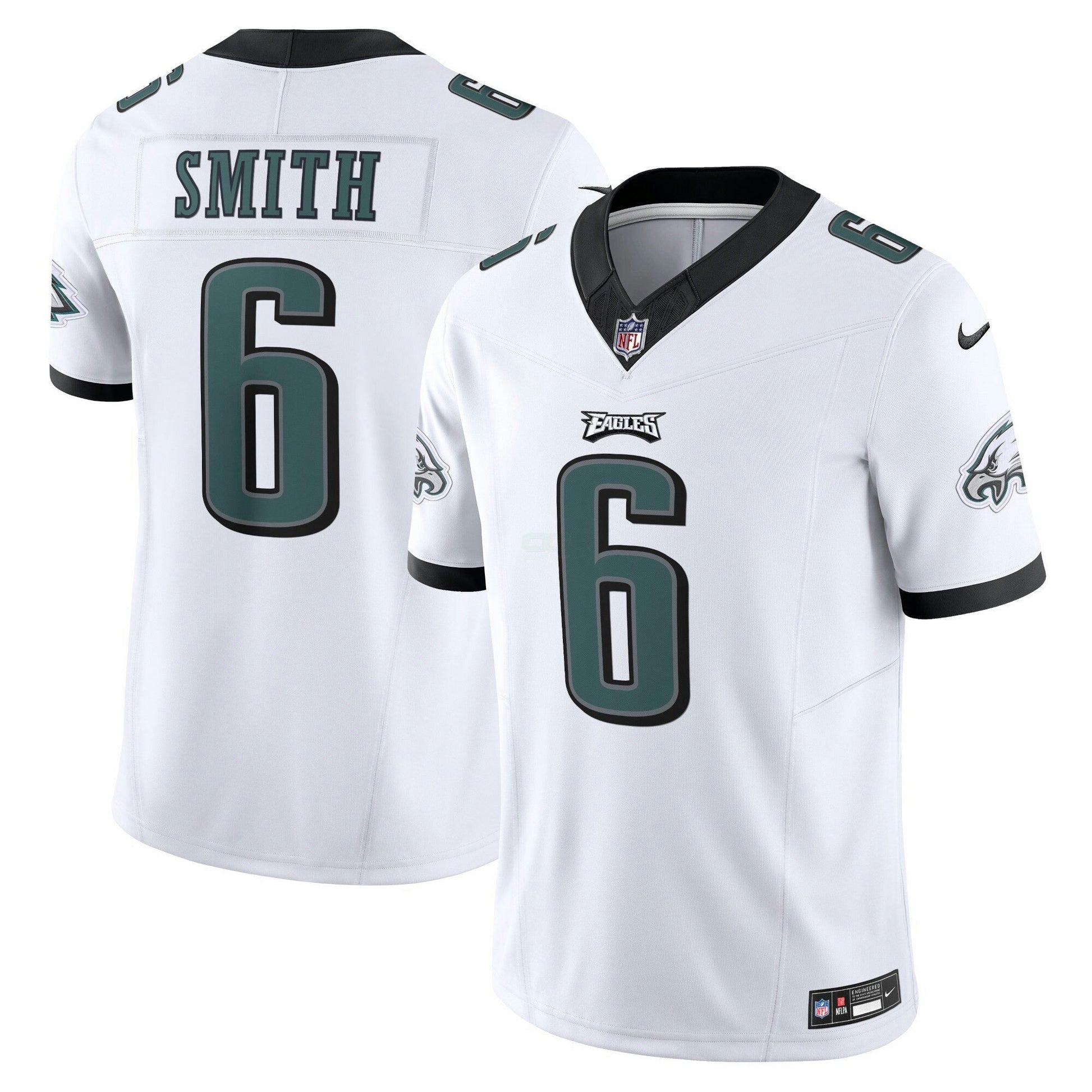 Camisa NFL DeVonta Smith Philadelphia White Vapor F.U.S.E. Limited Jersey