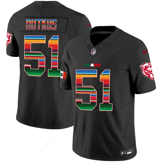 Camisa NFL Dick Butkus Mexico Vapor Jersey