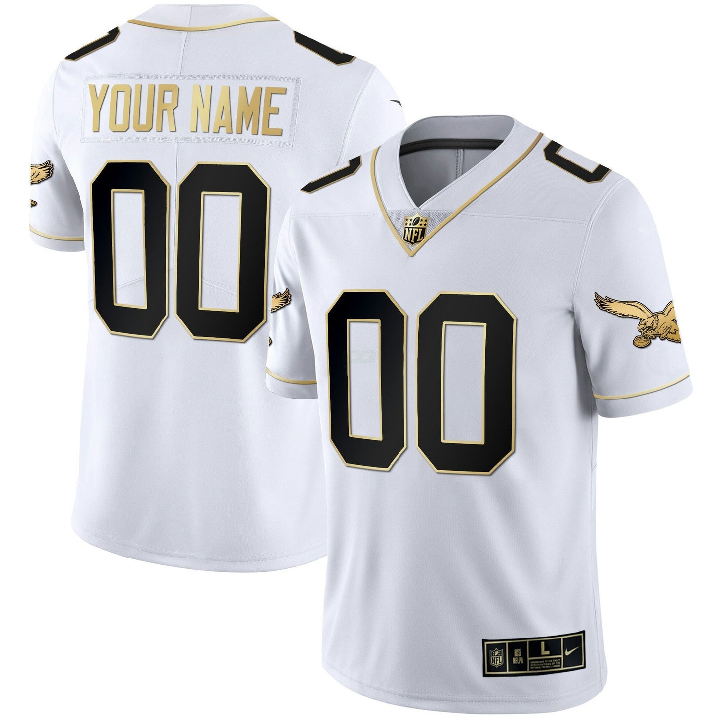 Camisa NFL Dourada & Kelly Vapor Jersey